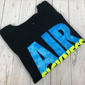 Nike Air Sickness Short Sleeve T-Shirt Tee Black